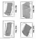 Fig. 28 - Adhesive nasal respiratory devices