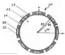 Fig. 01 - Winding former for a saddle coil winding