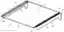 Fig. 01 - Refrigerator shelf assembly