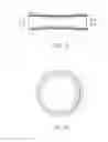 Fig. 03 - Fluorescent lamp capable of slow release of organic evaporating materials at low temperature