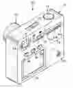 Fig. 01 - Digital camera with a mode selectable structure