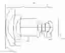 Fig. 01 - Wide angle lens module and vehicle vision system