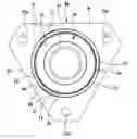 Fig. 01 - Rolling bearing unit for rotation support unit