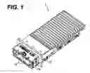 Fig. 02 - Optical transceiver with a plurality of optical subassemblies electrically connected by integrated FPC board with a substrate