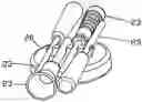 Fig. 01 - Game call striker shaping retainer