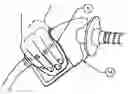 Fig. 01 - Protective auxiliary fuel pump handle for pumping gasoline
