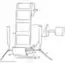 Fig. 01 - Device for applying identification tags around a moving lineal object on a continuous flow basis