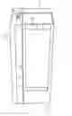 Fig. 01 - Fluid cooled cabinet for electronic equipment