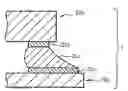 Fig. 01 - PCB with soldering pad projections forming fillet solder joints and method of production thereof