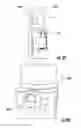 Fig. 32 - Liquid concentrate/extract beverage dispenser with replaceable concentrate/extract cartridge