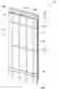Fig. 01 - Full wall height concrete form strapping and interconnect system