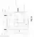 Fig. 43 - Optics for generation of high current density patterned charged particle beams