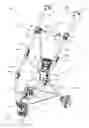Fig. 01 - Collapsible stroller frame