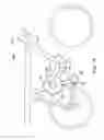 Fig. 10 - Phase independent row motion propelled bicycle