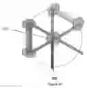 Fig. 03 - Re-entrant structure for thin disk resonators