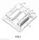 Fig. 02 - Electrical connector for connecting between an electronic card and a printed circuit board