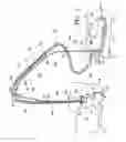 Fig. 02 - Nose mask assembly to be worn during sleep having a suspension support bracket and a retractable line