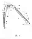 Fig. 08 - Nose mask assembly to be worn during sleep having a suspension support bracket and a retractable line