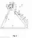 Fig. 04 - Combination stand and jack for wire spools