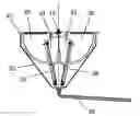 Fig. 01 - System to guide a wire, chain or cable onboard a vessel