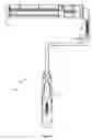 Fig. 02 - Releasable paint roller cover retainer