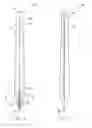 Fig. 03 - Landscaping edging stake having a pocket for resisting removal