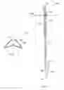 Fig. 04 - Landscaping edging stake having a pocket for resisting removal