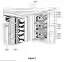 Fig. 11 - Power distribution system with individually isolatable functional zones