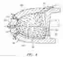 Fig. 05 - Cooling circuit flow path for a turbine section airfoil