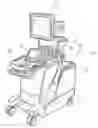 Fig. 01 - Ultrasonic imaging system with body marker annotations