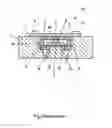Fig. 02 - Flow sensor unit including an insulating member interposed between the sensor chip and the attachment plate