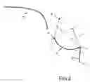 Fig. 03 - Method of plotting a portion of trajectory of an aircraft comprising a circular arc of constant radius