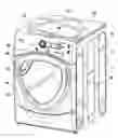 Fig. 01 - Clothes dryer drum bearing assembly