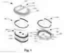 Fig. 02 - Orthopedic device assembly with elements coupled by a retaining structure