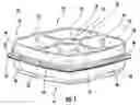 Fig. 02 - Making food serving tray assembly having disposal opening with deep serving wells