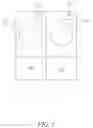 Fig. 02 - Multiple compartments wash additives auto-dispenser in washer or dryer pedestal
