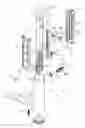 Fig. 01 - Internally pulling type lift device for chair armrest