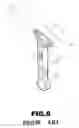 Fig. 06 - Internally pulling type lift device for chair armrest