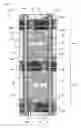Fig. 08 - Liquid crystal display device having display divided into first and second display regions along a border line in a direction in which scanning signal lines extend