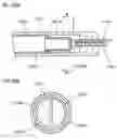Fig. 45 - FLUORESCENT LAMP, BACKLIGHT UNIT AND LIQUID CRYSTAL DISPLAY