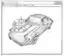 Fig. 01 - Navigation system for a 3D virtual scene