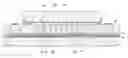 Fig. 01 - Capacitive acceleration sensor having a movable mass and a spring element