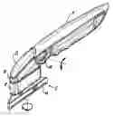 Fig. 01 - Pet grooming tool with pivot head and rotatable blade