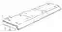 Fig. 01 - Liquid-cooled grill comprising wear plates