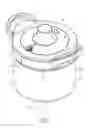 Fig. 02 - Pressure cooker with overpressure safety device