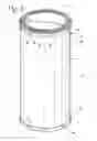 Fig. 02 - Drum with sidewall threaded to plastic base or chime