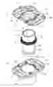 Fig. 01 - Stackable mount assembly including indexing/locking features