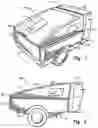 Fig. 02 - Aerodynamic transformable truck cap assembly