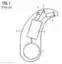 Fig. 02 - Hearing apparatus with a common connection for shielding and identification of a receiver