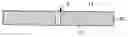 Fig. 01 - Technical or decorative piece associating a transparent material and a silicon based amorphous material and method of manufacturing the same